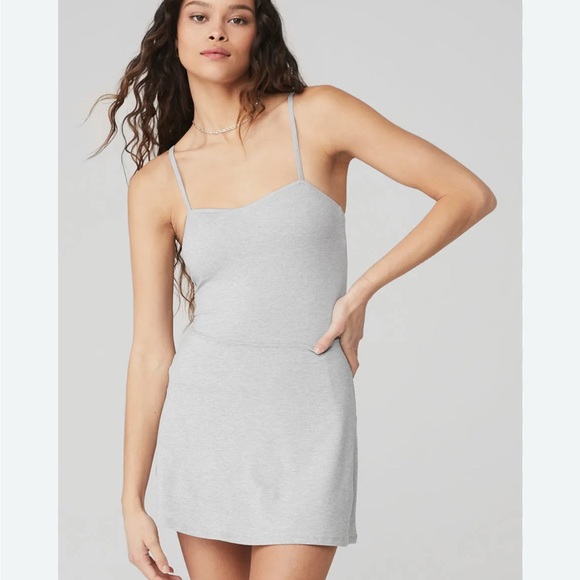Alo grey athletic Dress - Picture 1 of 4